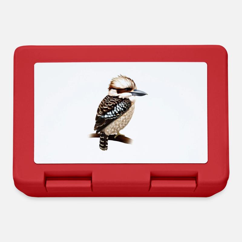Süßer Kookaburra - Brotdose - Rot