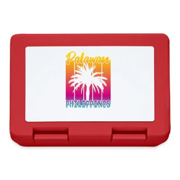 Palawan Philippines Sunset - Lunchbox - red - Front