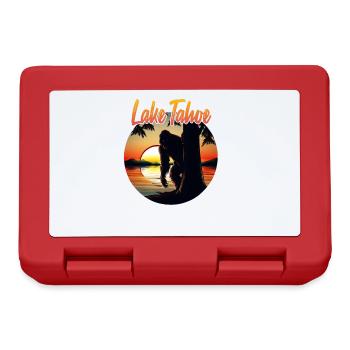 Lac Tahoe Bigfoot - Boîte à goûter - rouge - Devant