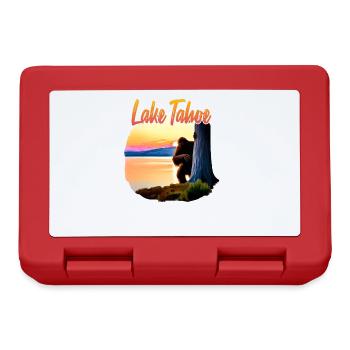 Lac Tahoe Bigfoot - Boîte à goûter - rouge - Devant