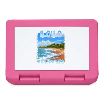 Iloilo, Philippines - Lunchbox - pink - Front