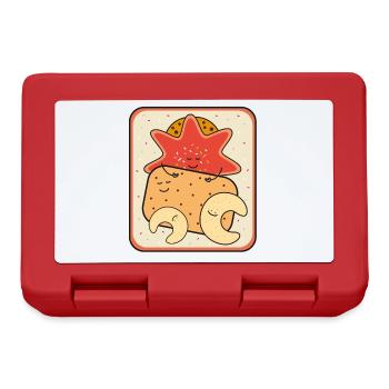 Christmas biscuit box - Lunchbox - red - Front