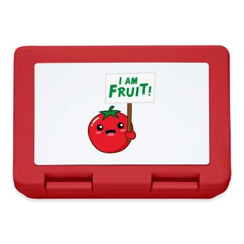 I am Fruit - Lunchbox - red - Front