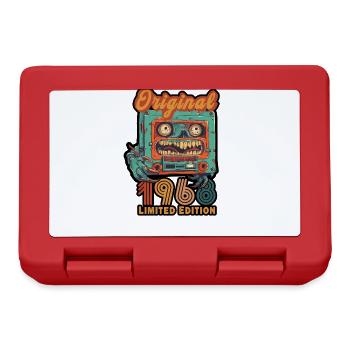 Original 1968 Cassette Birthday Limited Edition - Lunchbox - red - Front