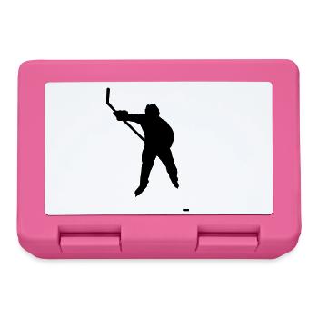 hockey sur glace - Boîte à goûter - rose - Devant