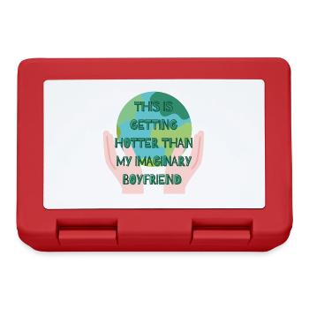 Stop global warming - Lunchbox - red - Front