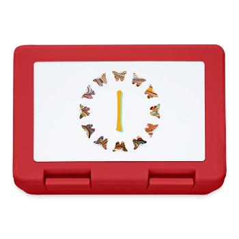 Butterflies E 56 i - Lunchbox - red - Front