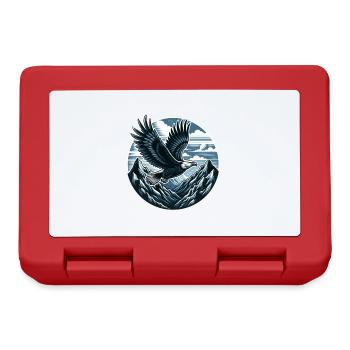Majestic Eagle - Lunchbox - red - Front
