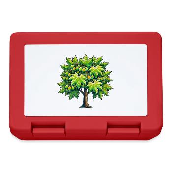 Maple Leaf Maple Tree Canadian Canada Nature - Lunchbox - red - Front