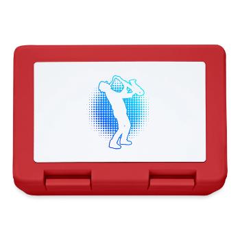 Saxophonist Sax Herren Jungen Saxophone - Lunchbox - red - Front