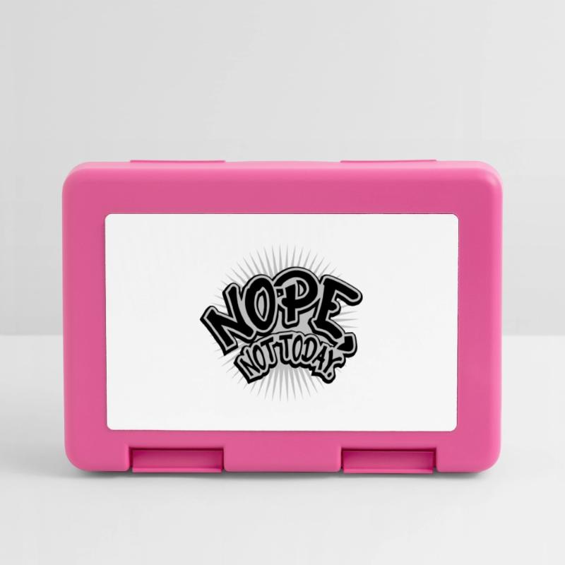 Comic Font Nope Lunchbox