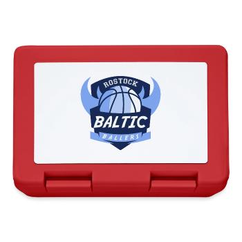Baltic Ballers Logo - Lunchbox - red - Front