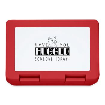 Hugging Hug | Cat - Brotdose - Rot - Vorne