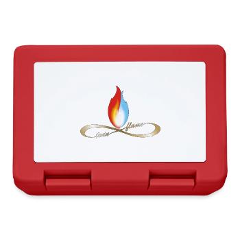 Twin Flame Infinity - Brotdose - Rot - Vorne