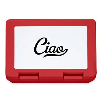 ciao - Brotdose - Rot - Vorne