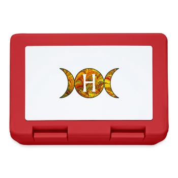 Moon phases E 38 h - Lunchbox - red - Front