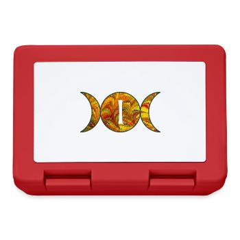 Moon Phases E 38 I - Lunchbox - red - Front