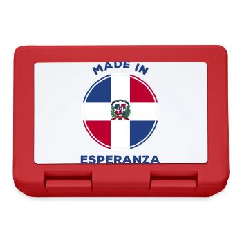 Esperanza - Brotdose - Rot - Vorne