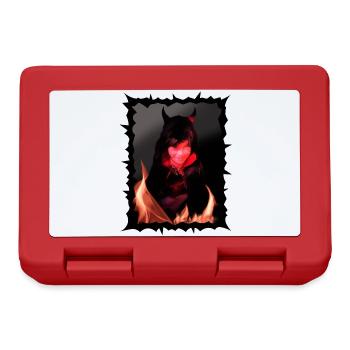 Halloween night devil - Lunchbox - red - Front