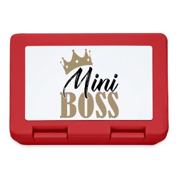 BOSS cadeau - Boîte à goûter - rouge - Devant
