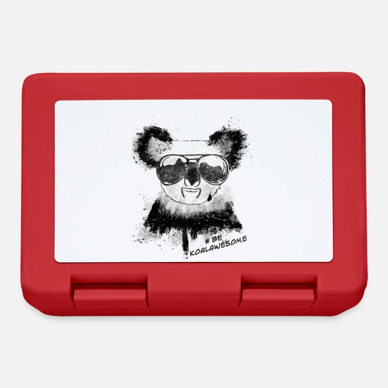 Koala #Cool - Brotdose - Rot