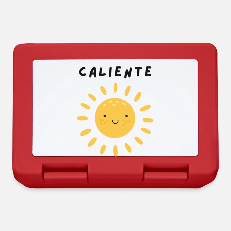 Caliente sun 1 - Lunchbox - red