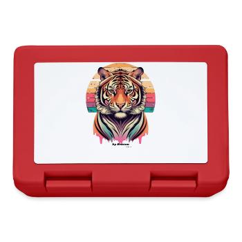 Tiger Bunt - Brotdose - Rot - Vorne