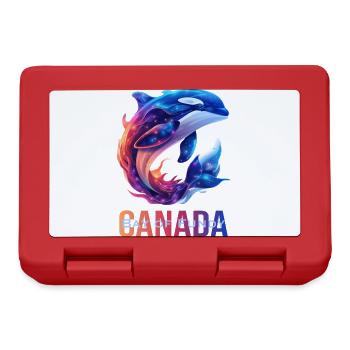 Baie Orca de Fundy - Boîte à goûter - rouge - Devant