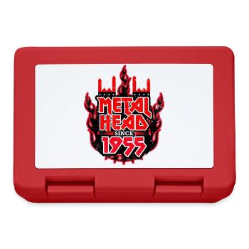 METALHEAD since 1955 - Brotdose - Rot - Vorne