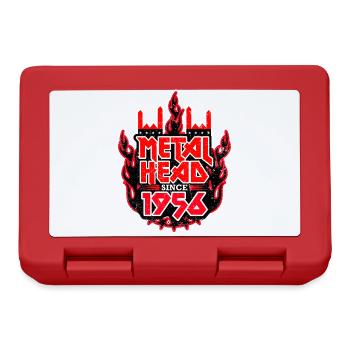 METALHEAD since 1956 - Brotdose - Rot - Vorne