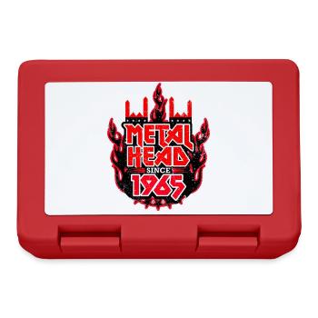 METALHEAD since 1965 - Lunchbox - red - Front