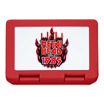 METALHEAD since 1985 - Lunchbox - red - Front