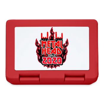 METALHEAD since 2020 - Lunchbox - red - Front