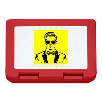 Groom Wedding Cool - Lunchbox - red - Front