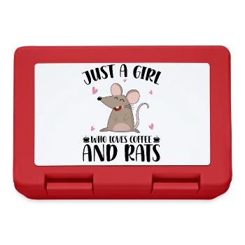 Rat - Lunchbox - red - Front
