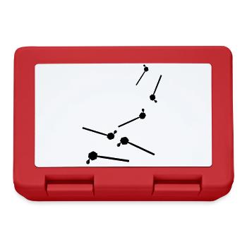 Stick chisel symbol beekeeper honey - Lunchbox - red - Front