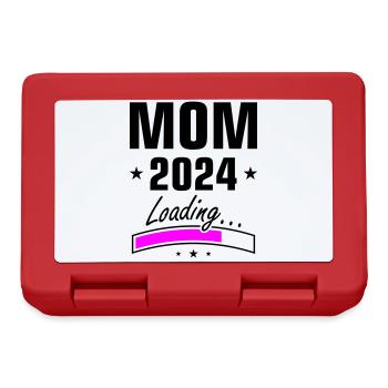 Mama 2024 Loading Mom - Brotdose - Rot - Vorne