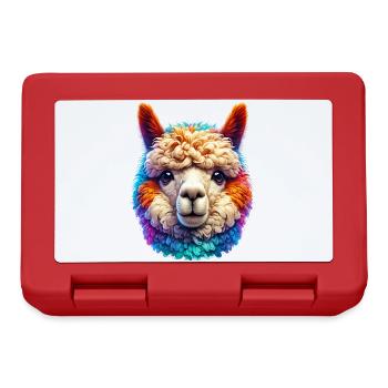 Alpaca - Lunchbox - red - Front