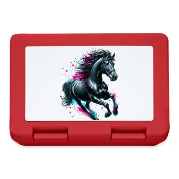 Cheval - Boîte à goûter - rouge - Devant
