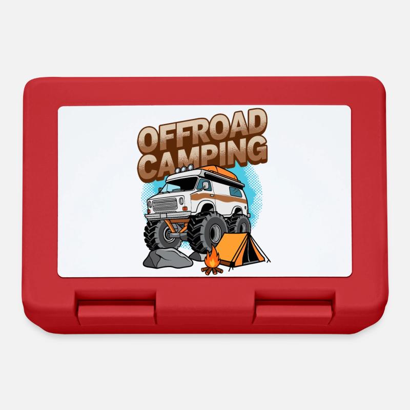 Offroad Camping - Brotdose - Rot