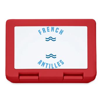 Caribbean Islands French Antilles Tropical - Lunchbox - red - Front