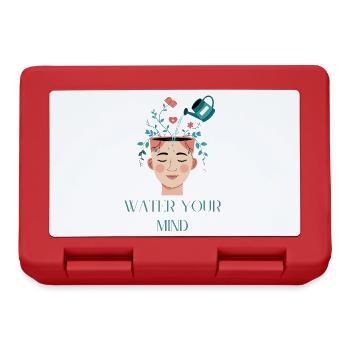 Creative Mental Water Care Design - Lunchbox - red - Front