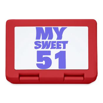 Sweet 51 - Brotdose - Rot - Vorne