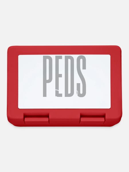 Infirmerie pédiatrique – Infirmier(ère) infirmier(ère) pédiatrie en soins de santé pour enfants - Boîte à goûter - rouge