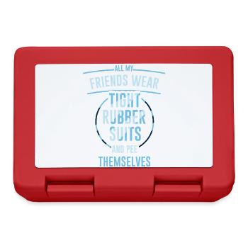 Diving Diver Snorkeling Recreational Diver - Lunchbox - red - Front