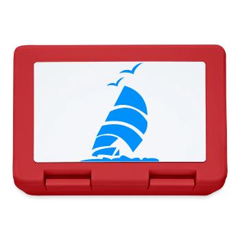 Sailboat Gift Sailing Summer - Lunchbox - red - Front