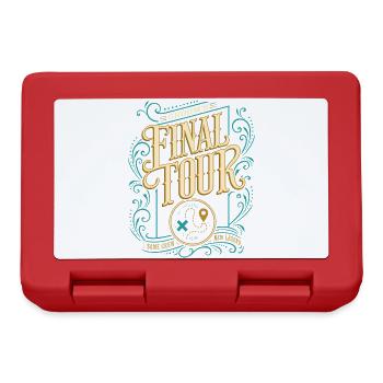 Grooms Final Tour JGA Design - Brotdose - Rot - Vorne