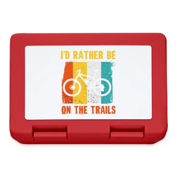 Biker-Bike-Cycling-Bicycle-Rider-Bike Ride - Boîte à goûter - rouge - Devant
