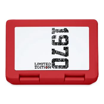 56TH BIRTHDAY 56 YEARS LIMITED EDITION 1970 - Lunchbox - red - Front