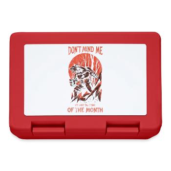 Don't worry about me, it's just this - Lunchbox - red - Front